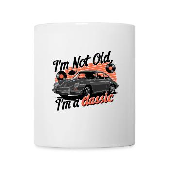 Je ne suis pas vieux, je suis un classique. - Mug blanc - blanc - Devant
