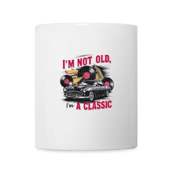 Je ne suis pas vieux, je suis un classique. - Mug blanc - blanc - Devant