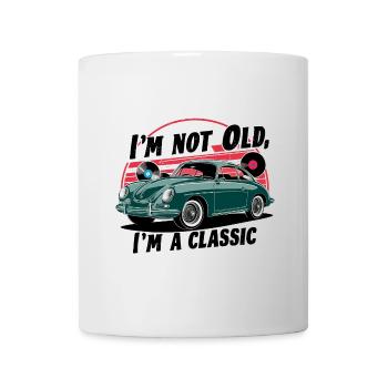 Je ne suis pas vieux, je suis un classique. - Mug blanc - blanc - Devant