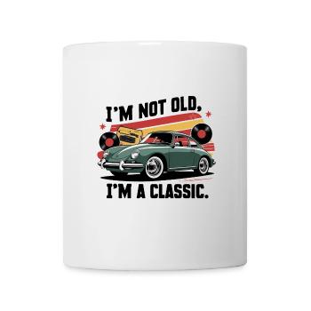 Je ne suis pas vieux, je suis un classique. - Mug blanc - blanc - Devant