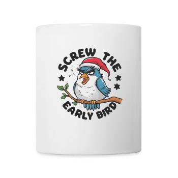 The early bird can take me - Mug - white - Front