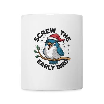 The early bird can take me - Mug - white - Front