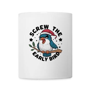 The early bird can take me - Mug - white - Front