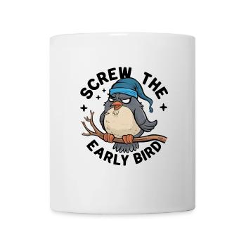 The early bird can take me - Mug - white - Front