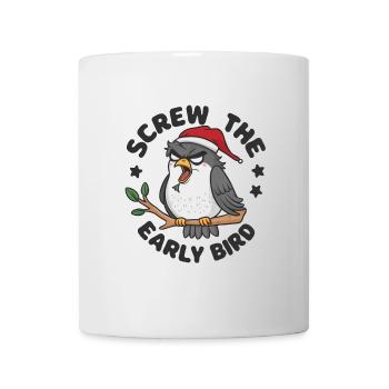 The early bird can take me - Mug - white - Front