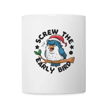 The early bird can take me - Mug - white - Front