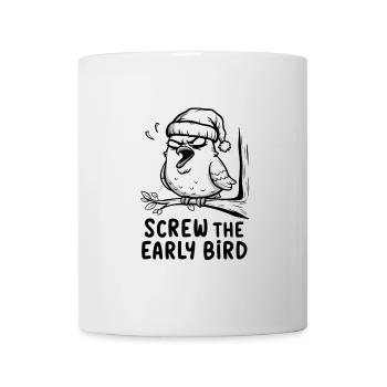The early bird can take me - Mug - white - Front