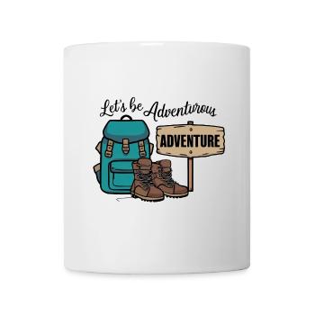 Let's be adventurous. - Mug - white - Front
