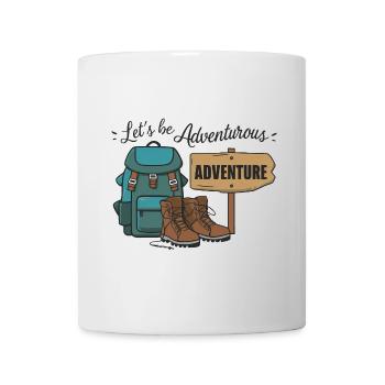 Let's be adventurous. - Mug - white - Front