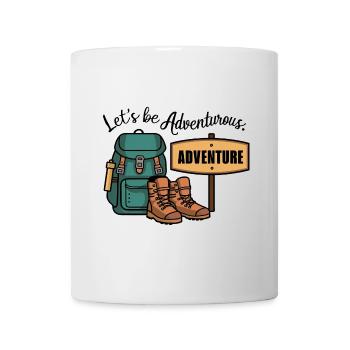 Let's be adventurous. - Mug - white - Front