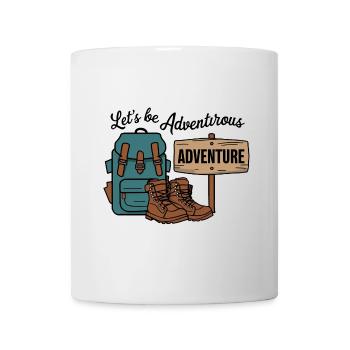 Let's be adventurous. - Mug - white - Front