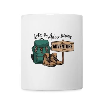 Let's be adventurous. - Mug - white - Front