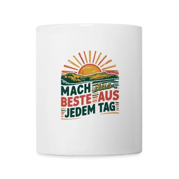 Make the most of every day - Mug - white - Front