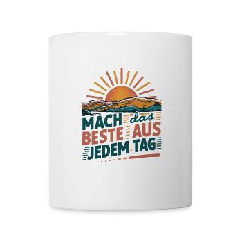 Make the most of every day - Mug - white - Front