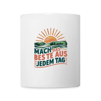 Make the most of every day - Mug - white - Front