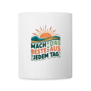 Make the most of every day - Mug - white - Front