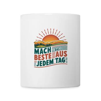 Make the most of every day - Mug - white - Front