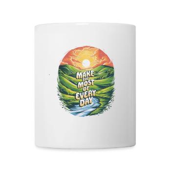 Make the most of every day - Mug - white - Front