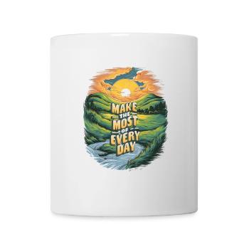 Make the most of every day - Mug - white - Front