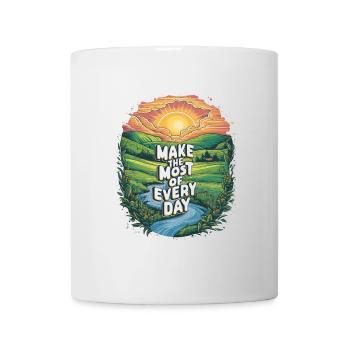Make the most of every day - Mug - white - Front