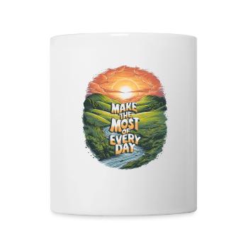 Make the most of every day - Mug - white - Front