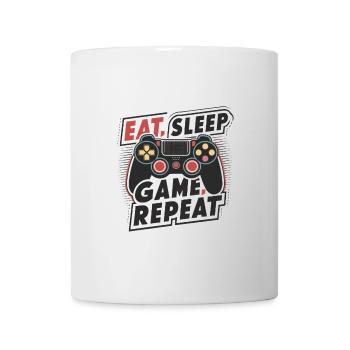 Eat, Sleep, Game, Repeat - Mug - white - Front