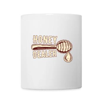 Honig Dealer - Tasse - Weiß - Vorne