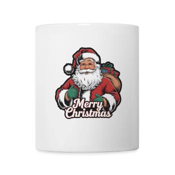 Weihnachtsmann – Frohe Weihnachten Illustration - Tasse - Weiß - Vorne