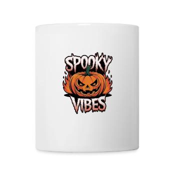Spooky Jack-o'-lantern – Spooky Vibes - Mug blanc - blanc - Devant