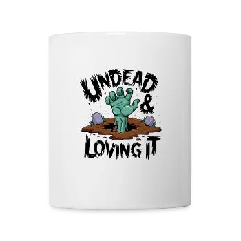 Zombie Hand - Undead & Loving It - Mug - white - Front