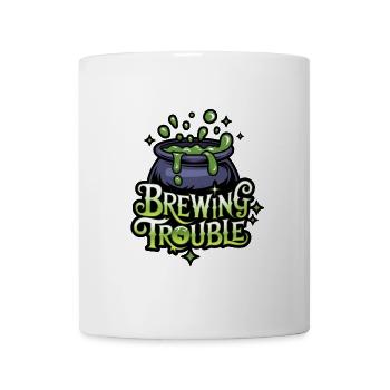 Hexenkessel – Brewing Trouble - Tasse - Weiß - Vorne