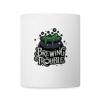 Hexenkessel – Brewing Trouble - Tasse - Weiß - Vorne