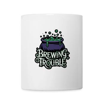 Hexenkessel – Brewing Trouble - Tasse - Weiß - Vorne