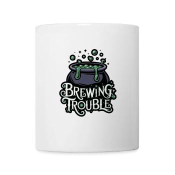 Hexenkessel – Brewing Trouble - Tasse - Weiß - Vorne