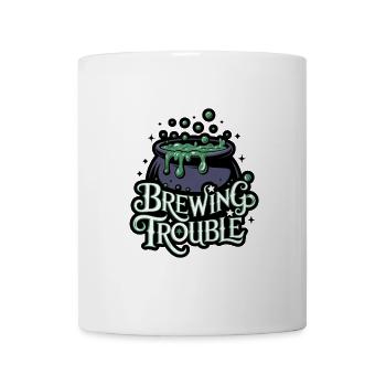 Hexenkessel – Brewing Trouble - Tasse - Weiß - Vorne