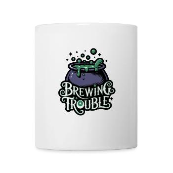 Hexenkessel – Brewing Trouble - Tasse - Weiß - Vorne