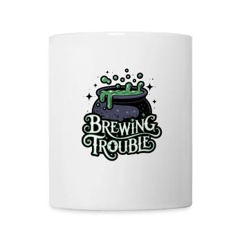 Hexenkessel – Brewing Trouble - Tasse - Weiß - Vorne