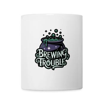 Hexenkessel – Brewing Trouble - Tasse - Weiß - Vorne