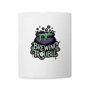 Hexenkessel – Brewing Trouble - Tasse - Weiß - Vorne