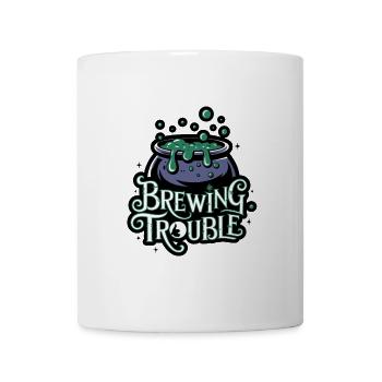 Hexenkessel – Brewing Trouble - Tasse - Weiß - Vorne