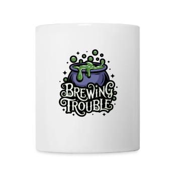Hexenkessel – Brewing Trouble - Tasse - Weiß - Vorne