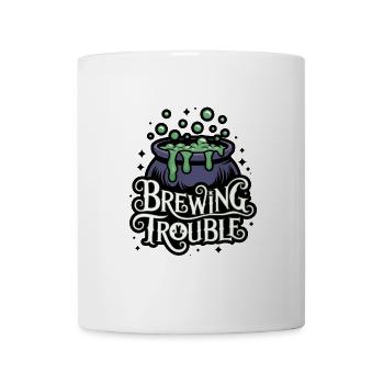 Hexenkessel – Brewing Trouble - Tasse - Weiß - Vorne