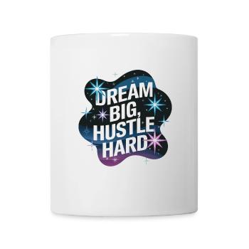 Rêvez grand, bougez fort – Night Sky - Mug blanc - blanc - Devant