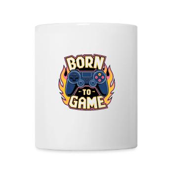 Born to Game – Manette de jeu - Mug blanc - blanc - Devant