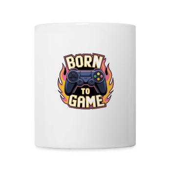 Born to Game – Manette de jeu - Mug blanc - blanc - Devant