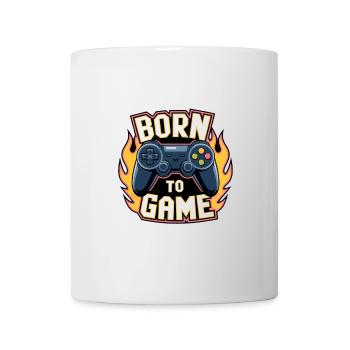 Born to Game – Manette de jeu - Mug blanc - blanc - Devant