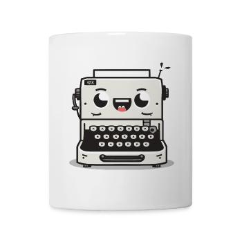 Vintage Elegance: A Captivating Black and White Ph - Mug - white - Front