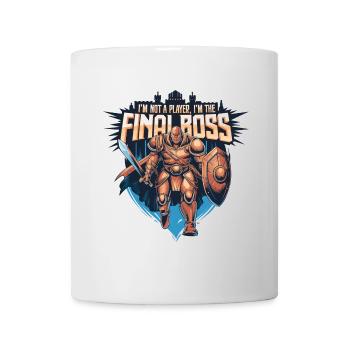 I'm the FinalBoss – Mächtiger Charakter - Tasse - Weiß - Vorne