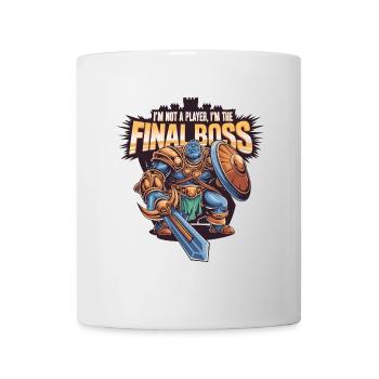 I'm the FinalBoss – Mächtiger Charakter - Tasse - Weiß - Vorne