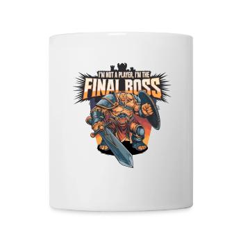 I'm the FinalBoss – Mächtiger Charakter - Tasse - Weiß - Vorne